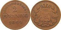 BAYERN 2 PFENNIG Ludwig II. 1864-1886 -