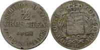 SACHSEN COBURG GOTHA 1/2 GROSCHEN Ernst I. (1806-1844) -