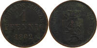 HESSEN DARMSTADT HELLER Ludwig III. 1848-1877 -