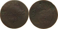 HESSEN DARMSTADT PFENNIG Ludwig I. 1806-1830 -