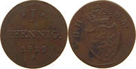 HESSEN DARMSTADT PFENNIG Ludwig I. 1806-1830 -