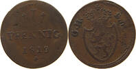 HESSEN DARMSTADT PFENNIG Ludwig I. 1806-1830 -