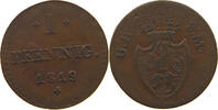 HESSEN DARMSTADT PFENNIG Ludwig I. 1806-1830 -