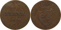 HESSEN DARMSTADT PFENNIG Ludwig I. 1806-1830 -