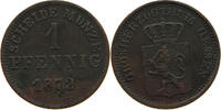 HESSEN DARMSTADT PFENNIG Ludwig III. 1848-1877. -