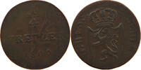 HESSEN DARMSTADT 1/4 KREUZER Ludwig I. 1806-1830 -
