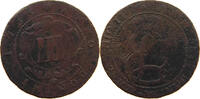 HESSEN DARMSTADT 3 PFENNIG Ernst Ludwig 1678-1739. -