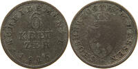 HESSEN DARMSTADT 6 KREUZER Ludwig I. 1806-1830 -