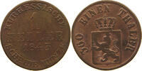 HESSEN KASSEL HELLER Wilhelm II. 1821-1847 -