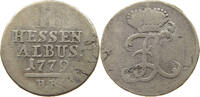 HESSEN KASSEL 2 ALBUS Friedrich II. 1760-1785. -