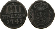 HESSEN KASSEL 4 HELLER Friedrich I. 1730-1751. -