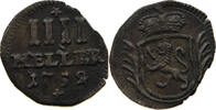 HESSEN KASSEL 4 HELLER Friedrich I. 1730-1751. -