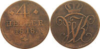 HESSEN KASSEL 4 HELLER Wilhelm I. 1803-1821 -