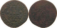 MÜNSTER BISTUM 3 PFENNIG Friedrich Christian v. Plettenberg, 1688 - 1706 -