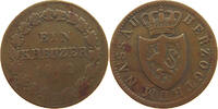 NASSAU KREUZER Adolph 1839-1866 -