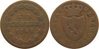 NASSAU KREUZER Adolph 1839-1866 -