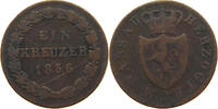 NASSAU KREUZER Adolph 1839-1866 -