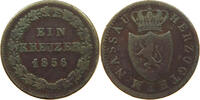 NASSAU KREUZER Adolph 1839-1866 -