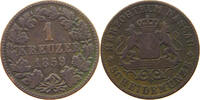 NASSAU KREUZER Adolph 1839-1866 -