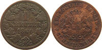 NASSAU KREUZER Adolph 1839-1866 -