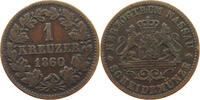 NASSAU KREUZER Adolph 1839-1866 -