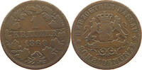 NASSAU KREUZER Adolph 1839-1866 -
