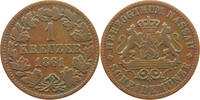 NASSAU KREUZER Adolph 1839-1866 -