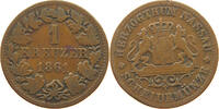NASSAU KREUZER Adolph 1839-1866 -