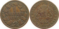NASSAU KREUZER Adolph 1839-1866 -