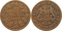 NASSAU KREUZER Adolph 1839-1866 -