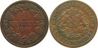NASSAU KREUZER Adolph 1839-1866 -