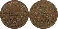 NASSAU KREUZER Adolph 1839-1866 -