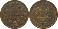 NASSAU KREUZER Adolph 1839-1866 -