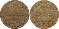 NASSAU KREUZER Adolph 1839-1866 -