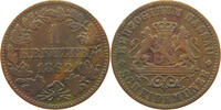 NASSAU KREUZER Adolph 1839-1866 -
