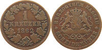 NASSAU KREUZER Adolph 1839-1866 -