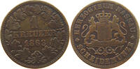 NASSAU KREUZER Adolph 1839-1866 -