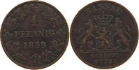 NASSAU PFENNIG Adolph 1839-1866 -