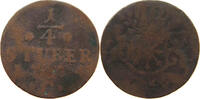 BRANDENBURG PREUSSEN 1/4 STÜBER Friedrich II. 1740-1786 KLEVE -