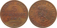 REUSS ÄLTERE LINIE 3 PFENNIG 1864 A Heinrich XXII. 1859-1902 SS 11,00 EUR  plus 5,99 EUR verzending