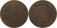 REUSS JÜNGERE LINIE ZU SCHLEIZ PFENNIG Heinrich LXII. 1818-1854. -