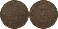 REUSS JÜNGERE LINIE ZU SCHLEIZ 3 PFENNIG Heinrich LXVII. 1854-1867. -