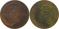 SACHSEN MEININGEN 2 PFENNIG Georg II. (1866-1914) -