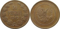 Finland 10 Pennia Nikolaus II. (1894-1917) -