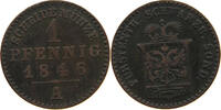 SCHWARZBURG SONDERSHAUSEN PFENNIG Günther Friedrich Karl II. 1835-1880. -