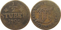JÜLICH BERG 1/2 STÜBER Karl Theodor (1742-1799) -