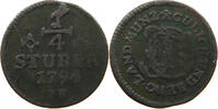JÜLICH BERG 1/4 STÜBER Karl Theodor (1742-1799) -