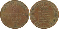SACHSEN WEIMAR EISENACH 2 PFENNIG Karl Alexander (1853-1901) -