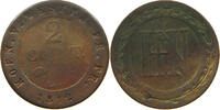WESTFALEN KÖNIGREICH 2 CENTIMES Hieronymus Napoleon 1807-1813 -