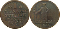 BRAUNSCHWEIG WOLFENBÜTTEL PFENNIG Karl I. 1735-1780 -